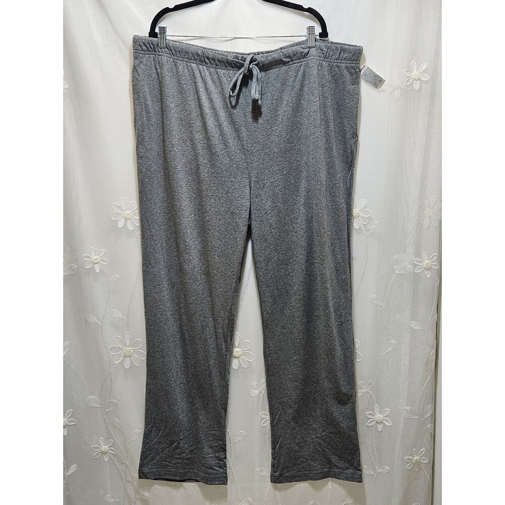 Sonoma NWT Womens XXL Gray Pajama Pants Sleepwear Lounge Relaxed Comfort Loose